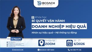 BCoach Việt Nam đồng hành nâng cao năng lực đội ngũ kinh doanh