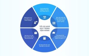 Sơ đồ tái cấu trúc doanh nghiệp và tối ưu hóa quy trình vận hành toàn diện